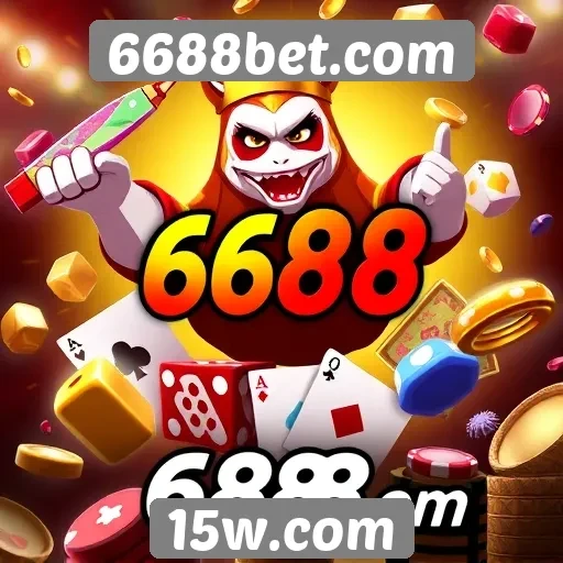 Variedade de jogos disponíveis no 6688bet